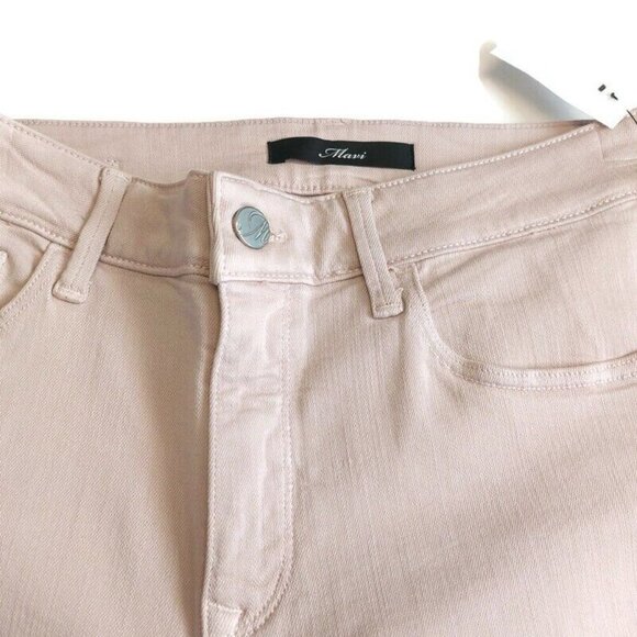 Mavi TESS High Rise Skinny Denim Jeans Womens 27 X 27 Pants Pink Sample - Picture 2 of 7